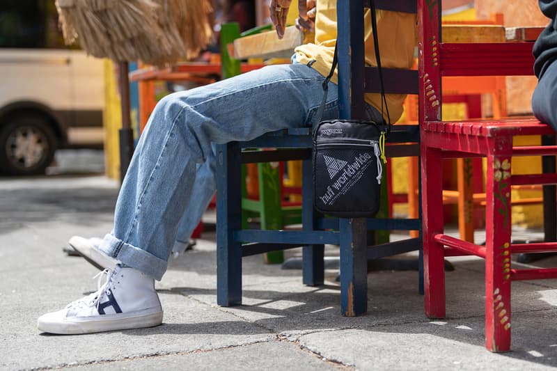 HUF x JanSport Bag Collaboration for Fall 2019 backpack hip pack fanny pack cooler bag ripstop commuter skater