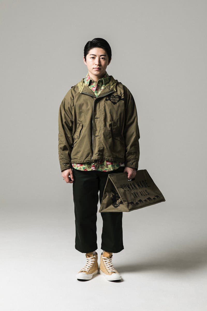 HUMAN MADE Fall/Winter 2019 Collection Lookbook FW19 nigo store by release date info