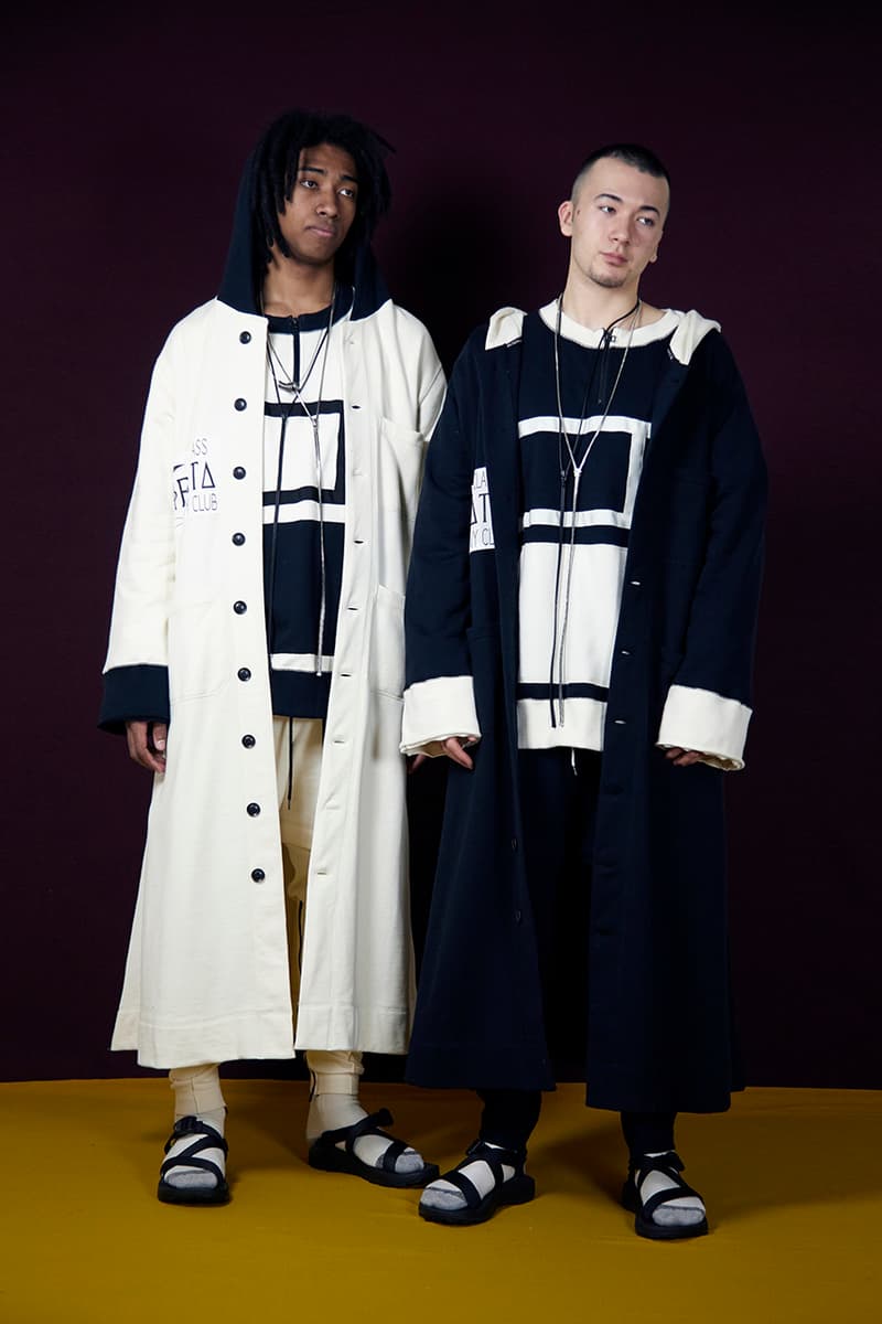 Humis Fall Winter 2019 Collection Lookbook Japan Laidback Streetwear Tailoring Techwear Slouchy Silhouettes Shorts Jackets T-Shirts Sweatshirts Coats Trousers