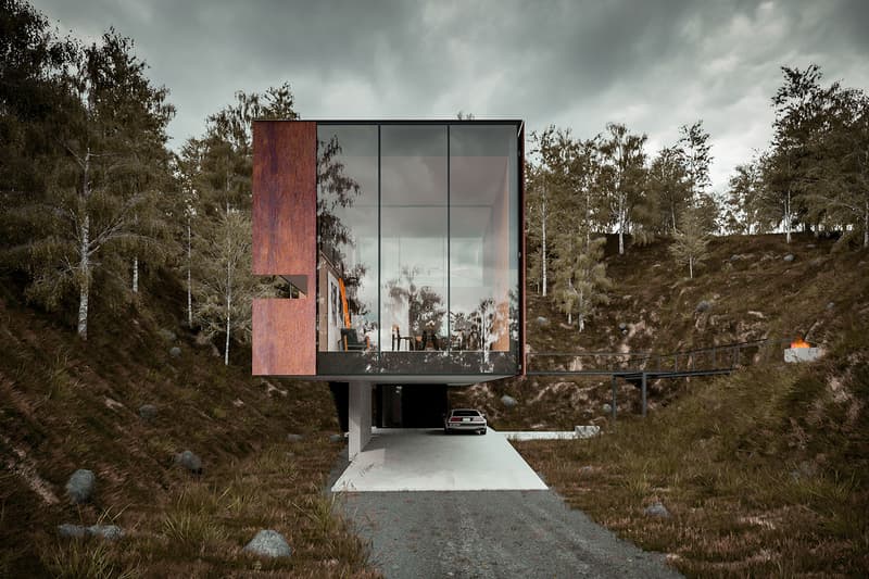 hyde + hyde Architects House for a Photographer Info Brecon Beacons National Park design outdoors home houses architecture structures lifestyle interior design 