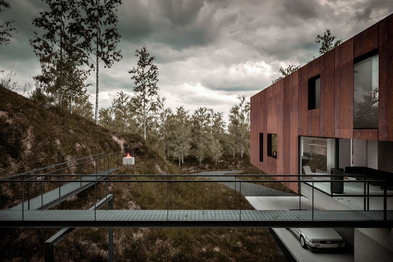hyde + hyde Architects House for a Photographer Info Brecon Beacons National Park design outdoors home houses architecture structures lifestyle interior design 