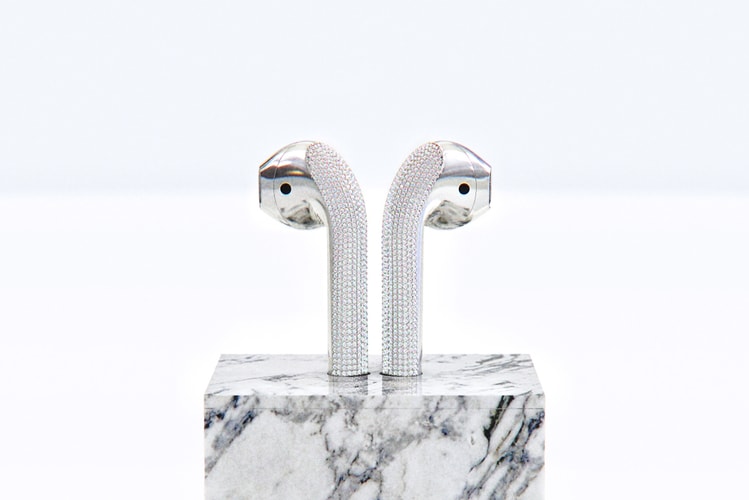 Designer Ian DeLucca Creates $20,000 USD Diamond-Encrusted AirPods
