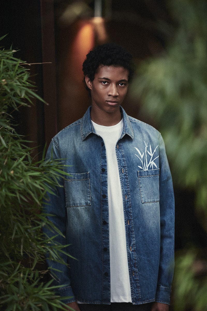 ih nom uh nit Spring/Summer 2020 Lookbook Collection SS20 'Stranger Things' T-Shirts Eleven Millie Bobbie Brown Asian Influences Kimonos Robes Kanji Graphics Blossom 