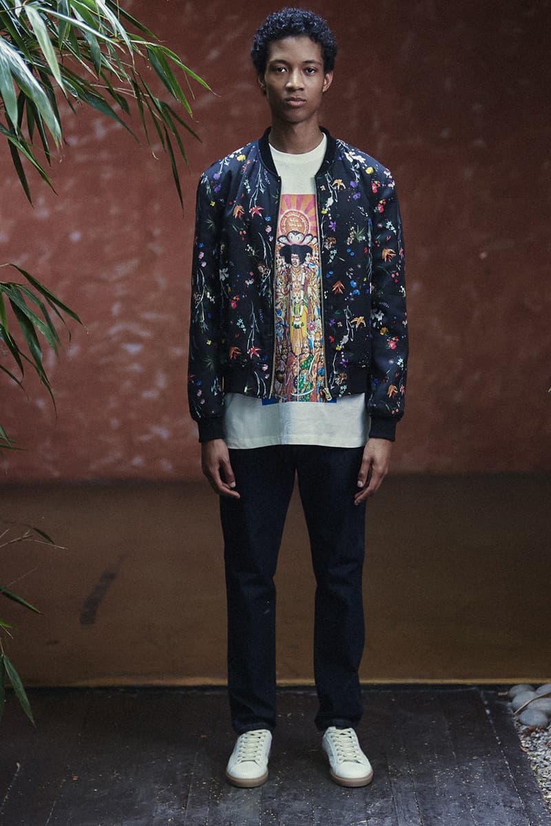 ih nom uh nit Spring/Summer 2020 Lookbook Collection SS20 'Stranger Things' T-Shirts Eleven Millie Bobbie Brown Asian Influences Kimonos Robes Kanji Graphics Blossom