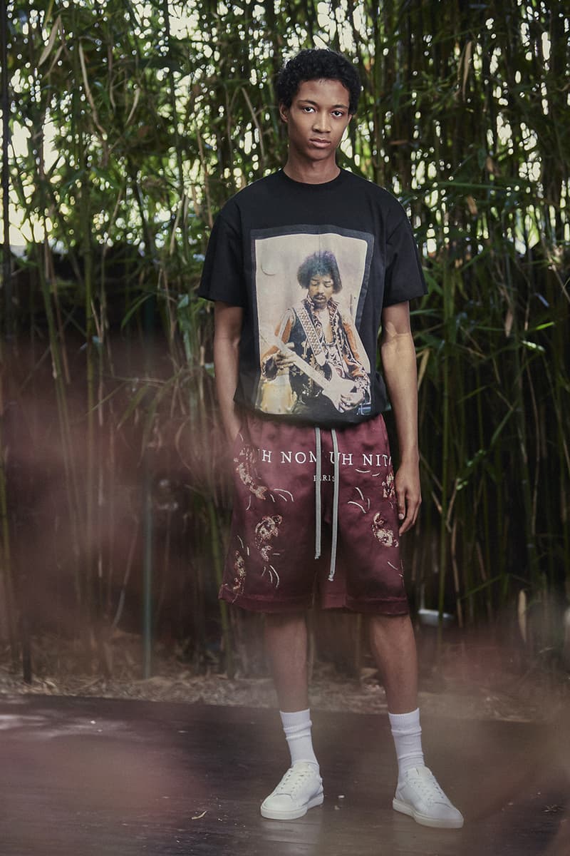 ih nom uh nit Spring/Summer 2020 Lookbook Collection SS20 'Stranger Things' T-Shirts Eleven Millie Bobbie Brown Asian Influences Kimonos Robes Kanji Graphics Blossom
