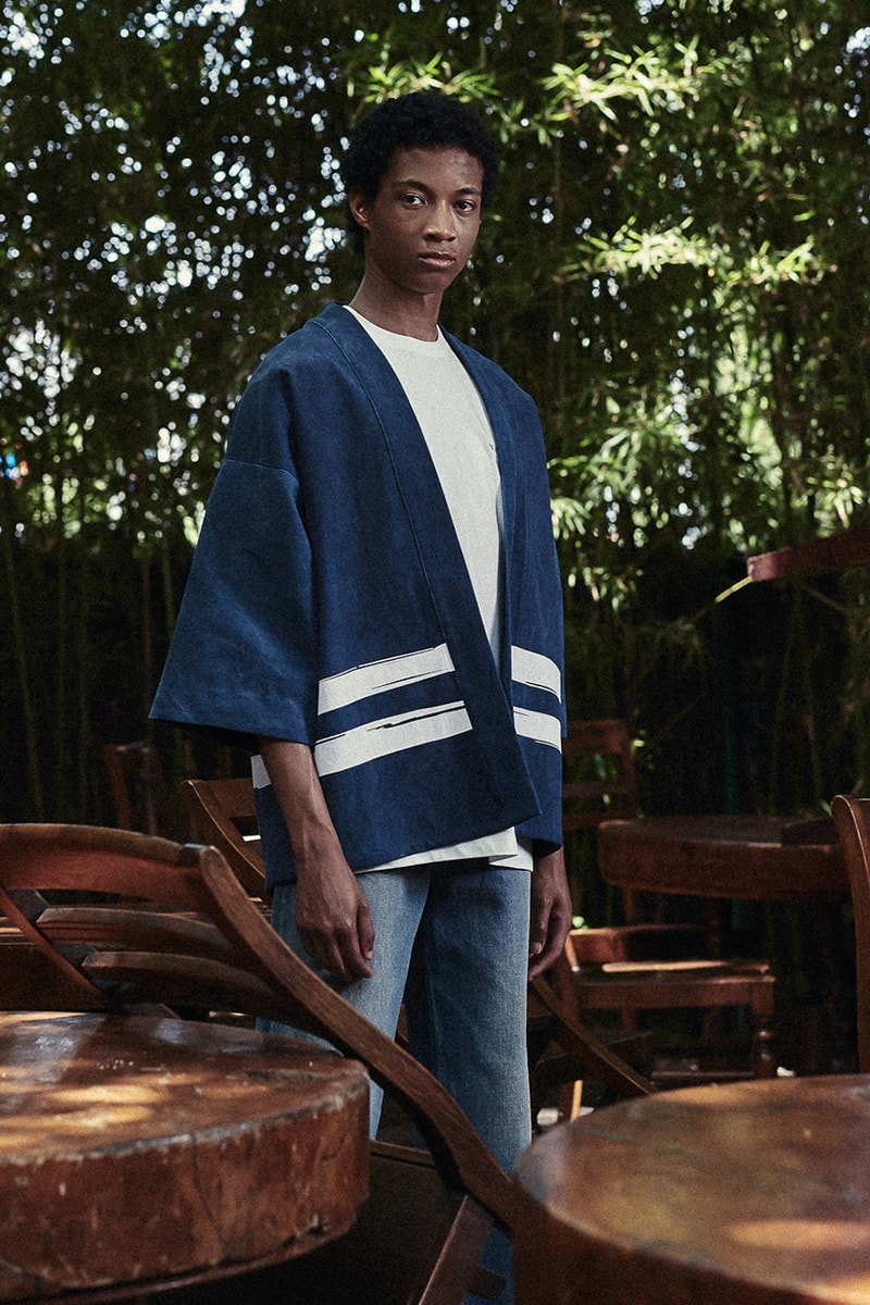ih nom uh nit Spring/Summer 2020 Lookbook Collection SS20 'Stranger Things' T-Shirts Eleven Millie Bobbie Brown Asian Influences Kimonos Robes Kanji Graphics Blossom 
