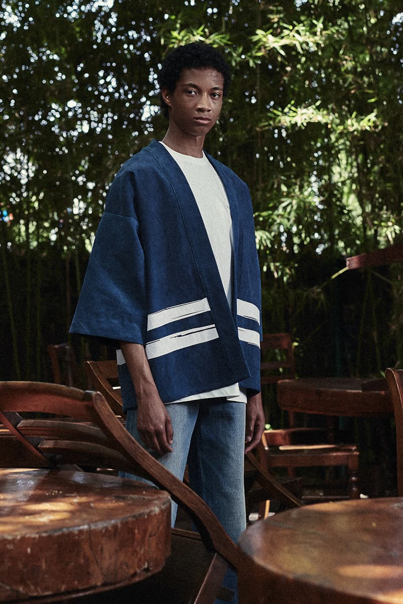 ih nom uh nit Spring/Summer 2020 Lookbook Collection SS20 'Stranger Things' T-Shirts Eleven Millie Bobbie Brown Asian Influences Kimonos Robes Kanji Graphics Blossom