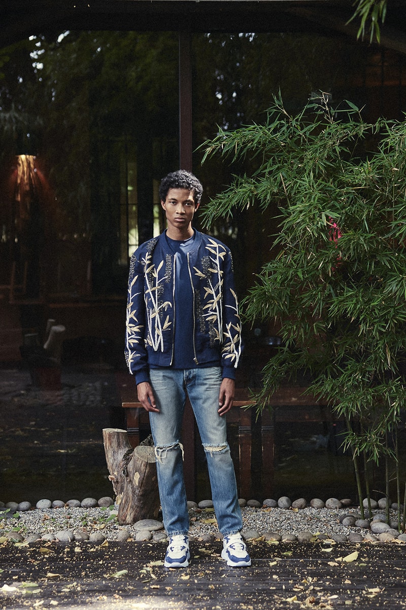 ih nom uh nit Spring/Summer 2020 Lookbook Collection SS20 'Stranger Things' T-Shirts Eleven Millie Bobbie Brown Asian Influences Kimonos Robes Kanji Graphics Blossom 