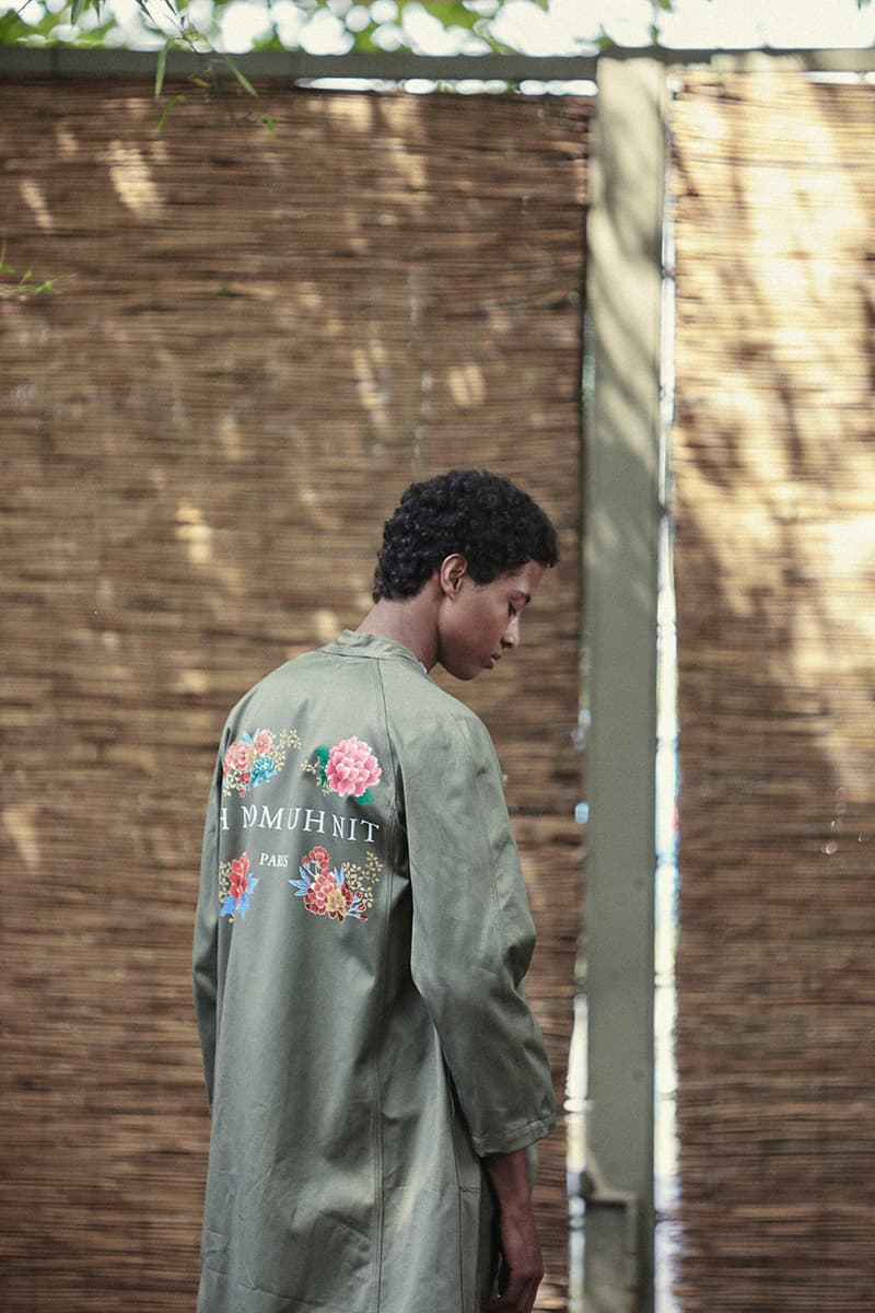 ih nom uh nit Spring/Summer 2020 Lookbook Collection SS20 'Stranger Things' T-Shirts Eleven Millie Bobbie Brown Asian Influences Kimonos Robes Kanji Graphics Blossom
