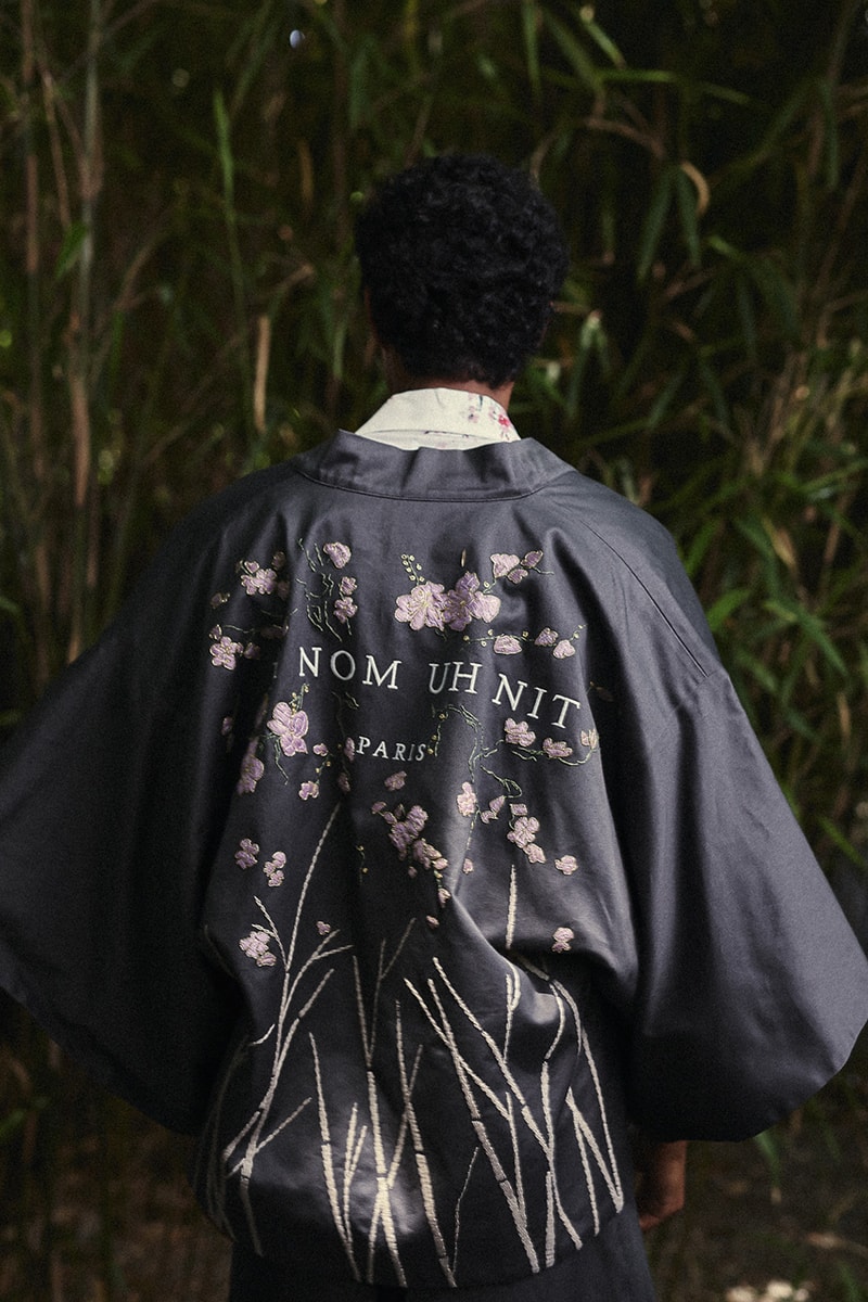 ih nom uh nit Spring/Summer 2020 Lookbook Collection SS20 'Stranger Things' T-Shirts Eleven Millie Bobbie Brown Asian Influences Kimonos Robes Kanji Graphics Blossom 