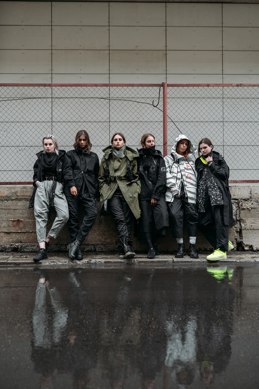 'items.' Magazine Nike ACG Womenswear Editorial errolson hugh tribute clothing sneakers footwear techwear russia
