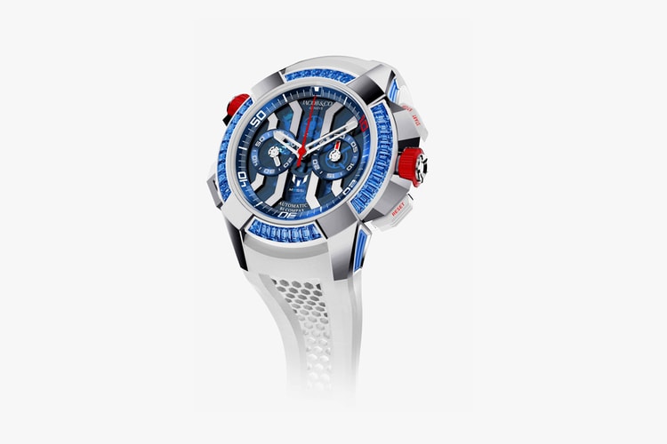 Jacob & Co. and Lionel Messi Create Sapphire-Encrusted Timepiece for Charity