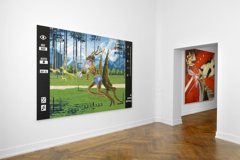 Jamian Juliano-Villani "Let's Kill Nicole" Massimo De Carlo London Art Exhibition Amy Winehouse Ovartaci Marni Hyper Real Irrational Behavior Look Inside