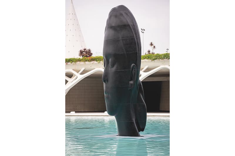 jaume plensa valencia sculptures artworks installations