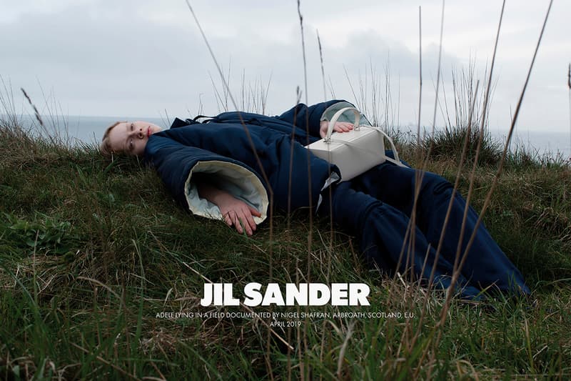 Jil Sander Fall Winter 2019 Advertising Campaign Lucie Meier Luke Meier Creative Directors Photographer Nigel Shafran Scotland Arbroath Loch Earn