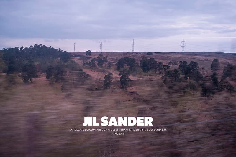 Jil Sander Fall Winter 2019 Advertising Campaign Lucie Meier Luke Meier Creative Directors Photographer Nigel Shafran Scotland Arbroath Loch Earn