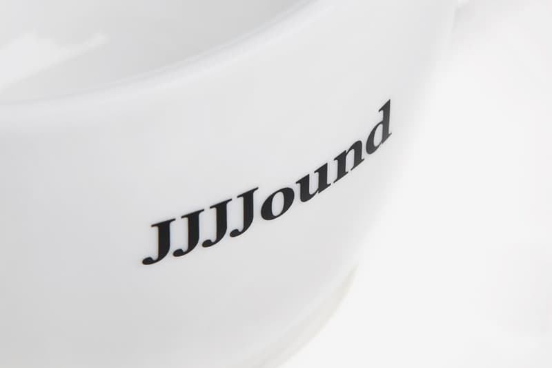 JJJJound Acme Cup With Logo Release Info Home decor kitchenware coffee drop date buy now porcelain saucer 