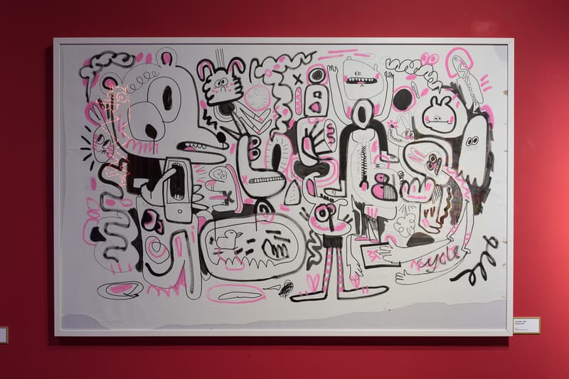 jon burgerman fun factory m contemporary seoul south korea drawings illustrations installations artworks 