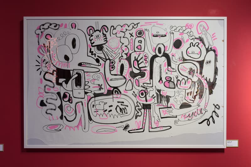 jon burgerman fun factory m contemporary seoul south korea drawings illustrations installations artworks