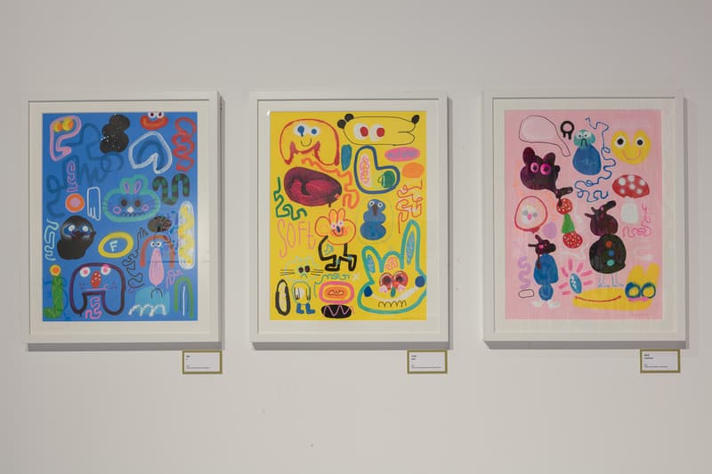 jon burgerman fun factory m contemporary seoul south korea drawings illustrations installations artworks 