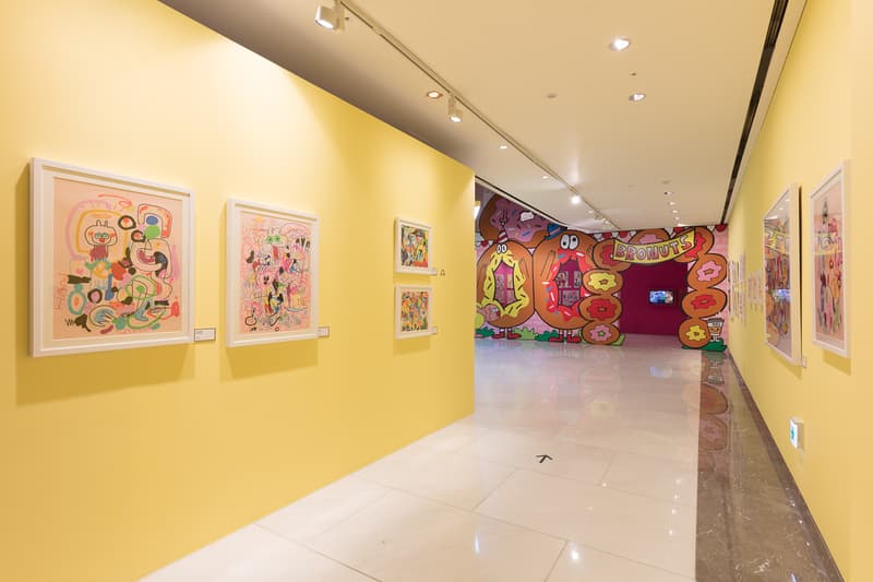 jon burgerman fun factory m contemporary seoul south korea drawings illustrations installations artworks 