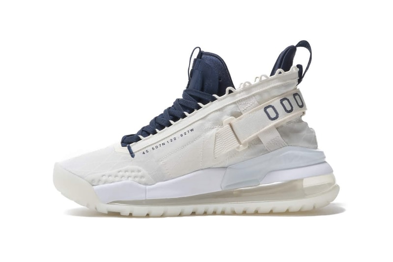 Jordan Proto Max 720 Pale Ivory Midnight Navy sneakers shoes basketbal michael jumpman air flight utility 
