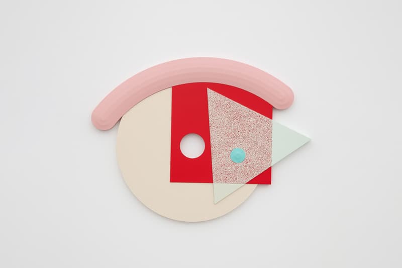 Josh Sperling Perrotin Tokyo Squiggles Composites Sculpture Installation Blue Red Green Purple Yellow Pink Brown Black