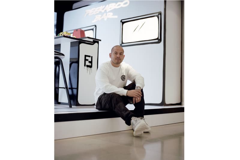 Joshua Vides Talks Us Through His Fendi Collaboration harrods pop-ups london collaborations skatedecks los angels black and white interviews
