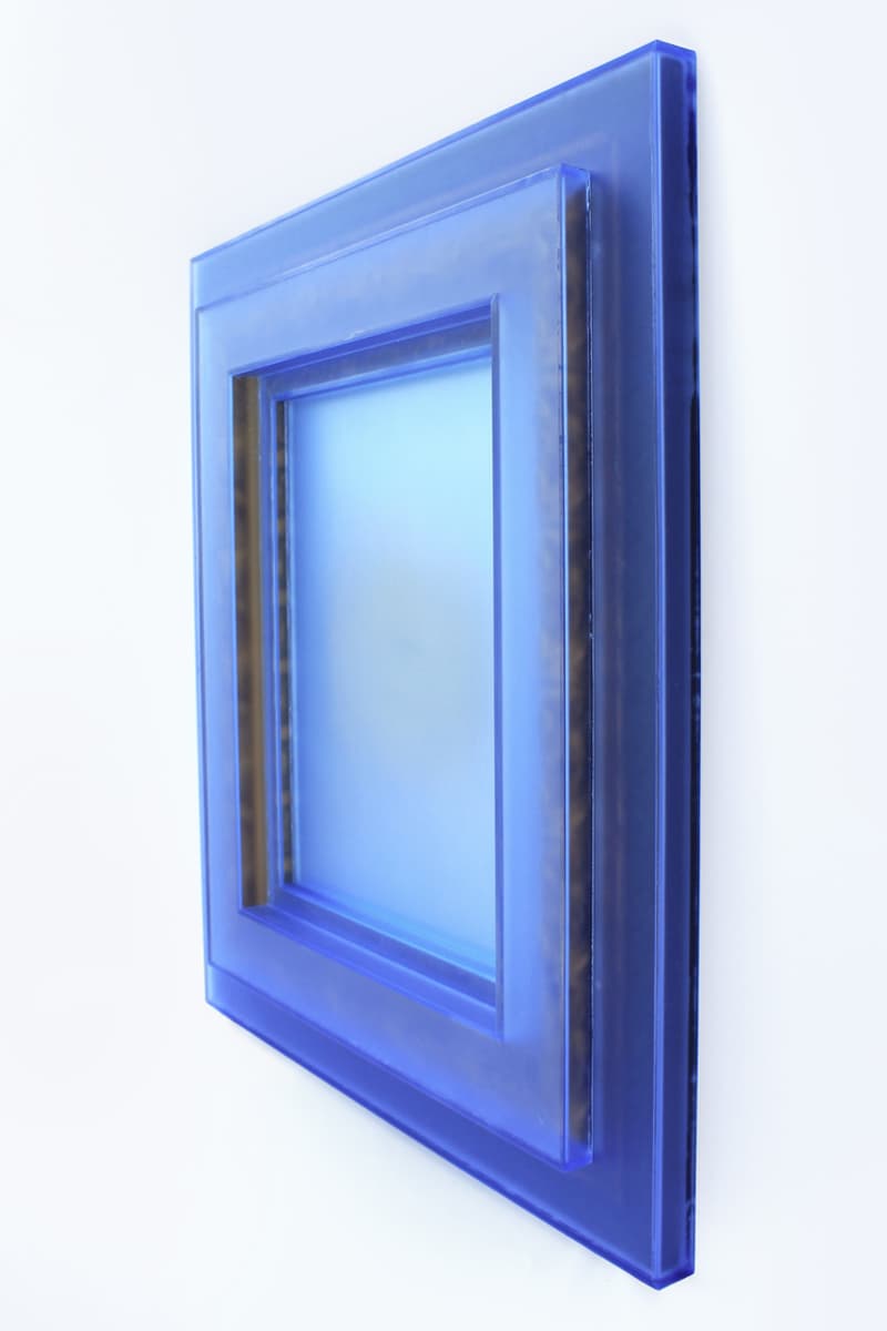 3.Paradis Joyce Lin Emeric Tchatchoua For Now We See Through a Glass Darkly Sabine Street Studios Houston Chairs Tables Lamps Mirrors Blue Furniture