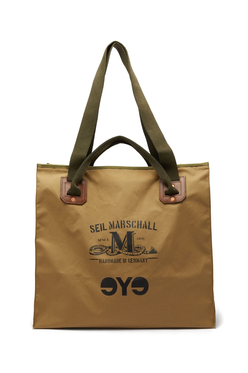 Junya Watanabe MAN  Seil Marschall tote bags wool cotton canvas fall winter 2019 eye logo