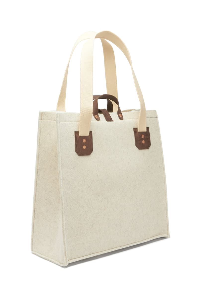 Junya Watanabe MAN Seil Marschall tote bags wool cotton canvas fall winter 2019 eye logo
