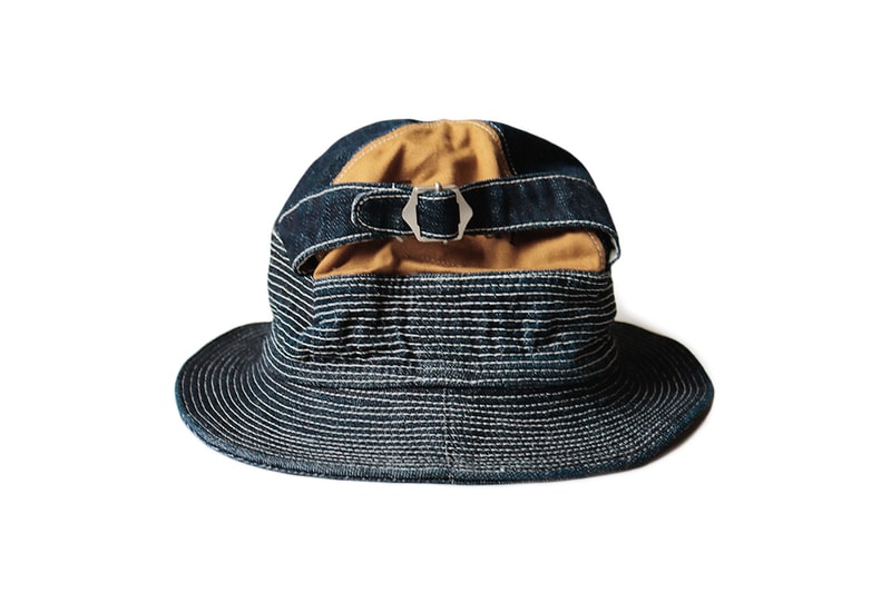 Kapital 'Old Man and the Sea' Inspired Bucket Hats Denim pants jeans distressed darning repair japanese fashion americana ernest hemingway