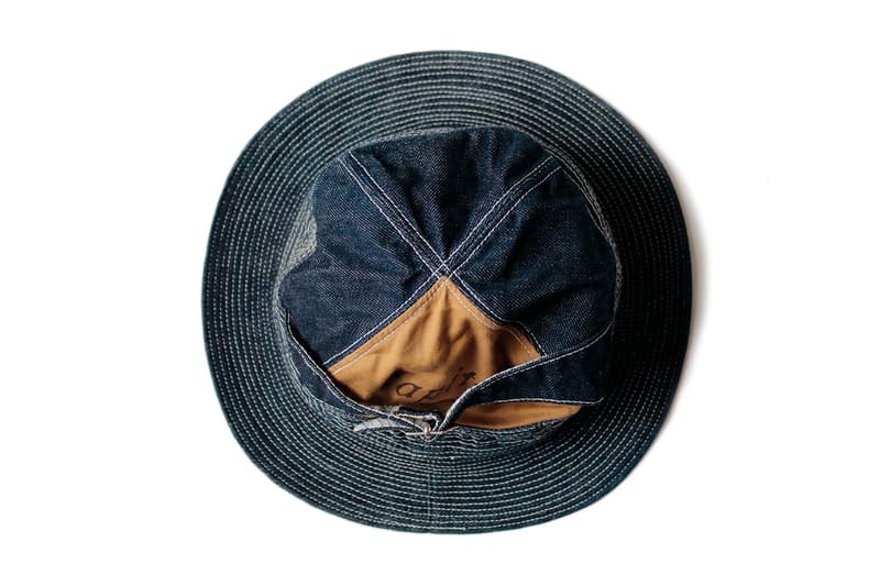 Kapital 'Old Man and the Sea' Inspired Bucket Hats Denim pants jeans distressed darning repair japanese fashion americana ernest hemingway