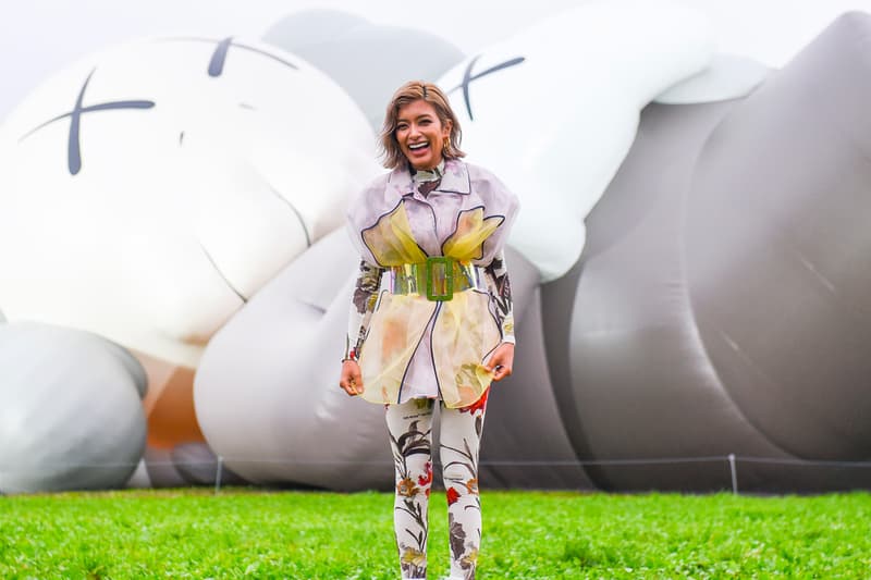'KAWS: HOLIDAY JAPAN' Opening Event mt. fuji companion figure collectible statue art street herschel address date hours Futura, Stash, Mizuhara Kiko, Laura, Katori Shingo, Takizawa Shinsuke, YOON