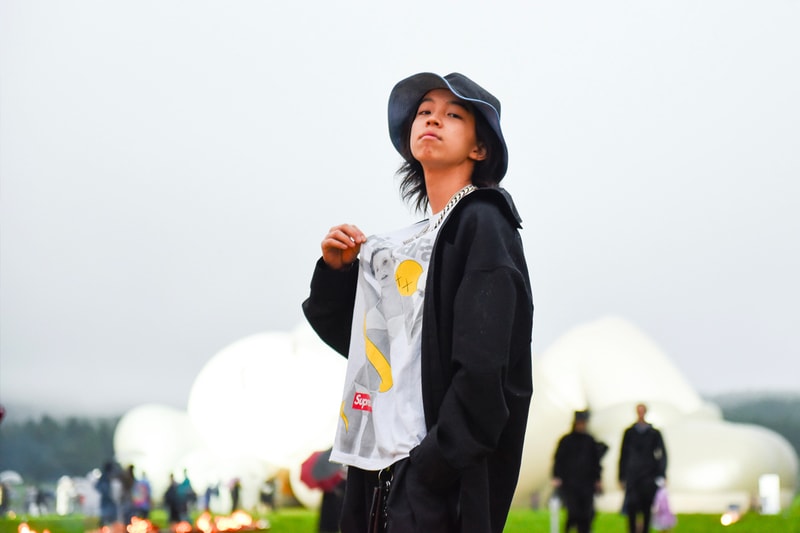 'KAWS: HOLIDAY JAPAN' Opening Event mt. fuji companion figure collectible statue art street herschel address date hours Futura, Stash, Mizuhara Kiko, Laura, Katori Shingo, Takizawa Shinsuke, YOON