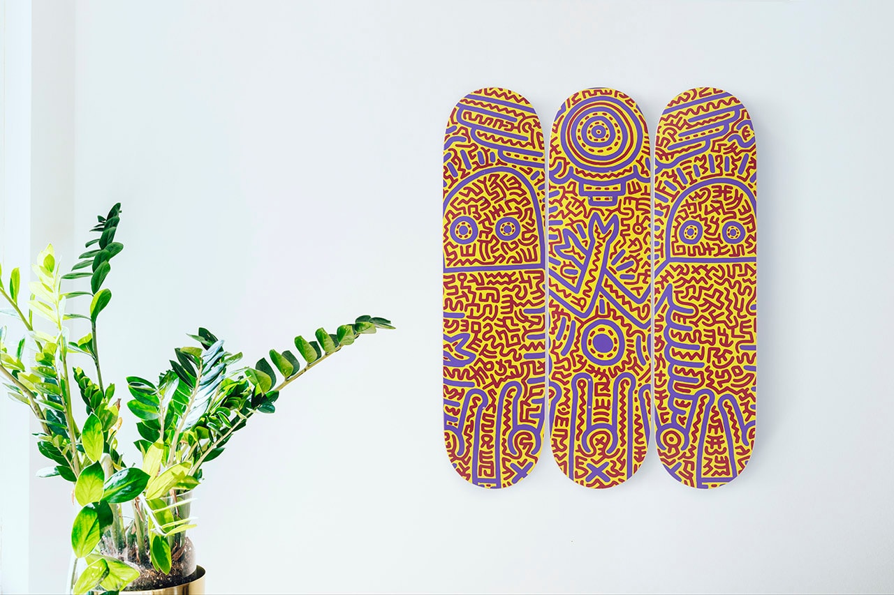 The Skateroom Keith Haring Skateboard Decks Art Collection 10 Corso Como New York Release Information Cop Works Designs Pop Art Graffiti Drawings Characters NY USA Editions