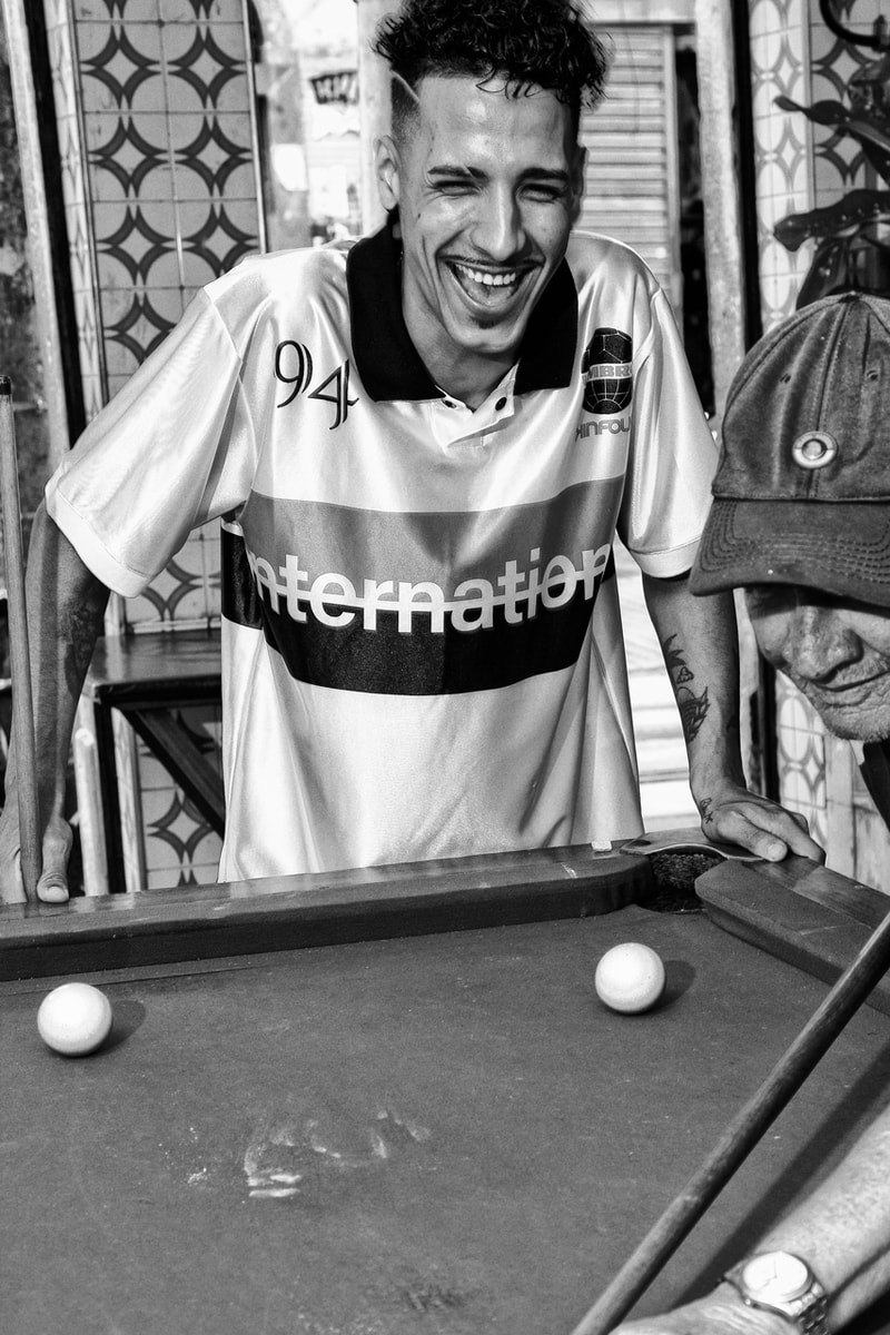 Kinfolk Umbro Capsule Collection summer 2019 release Jackets Shorts Pants Tees Hoodies Black Red White Rio de Janeiro brazil youth ricardo beliel