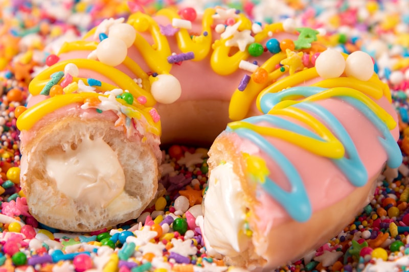 Krispy Kreme 82nd Anniversary Birthday Doughnut 