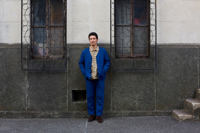KUON tokyo japan collection fall winter 2019 lookbook denim patchwork sakiori