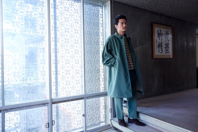 KUON tokyo japan collection fall winter 2019 lookbook denim patchwork sakiori