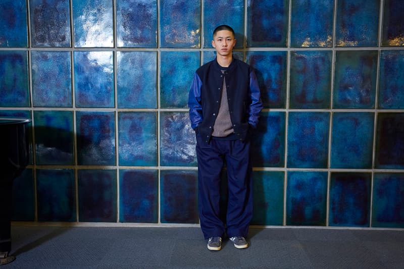 KUON tokyo japan collection fall winter 2019 lookbook denim patchwork sakiori