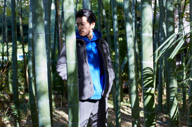 KUON tokyo japan collection fall winter 2019 lookbook denim patchwork sakiori
