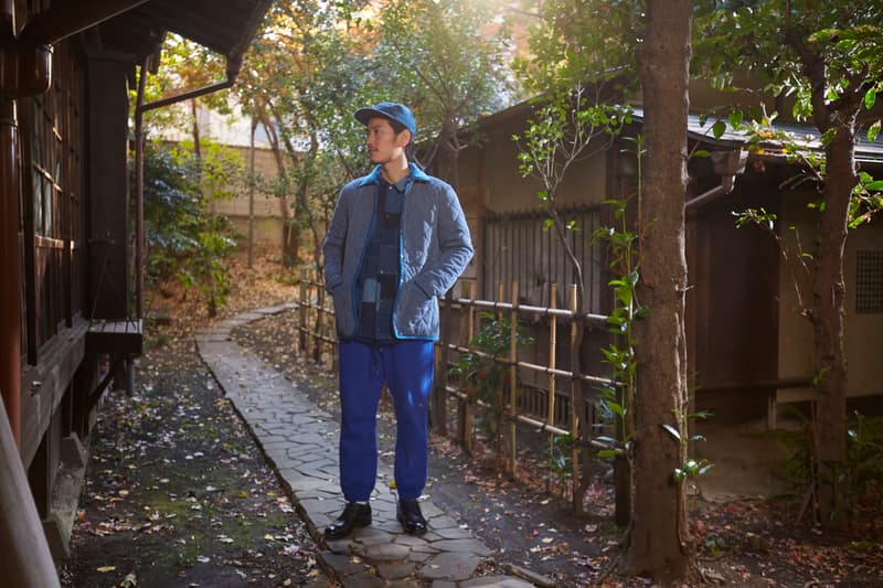KUON tokyo japan collection fall winter 2019 lookbook denim patchwork sakiori