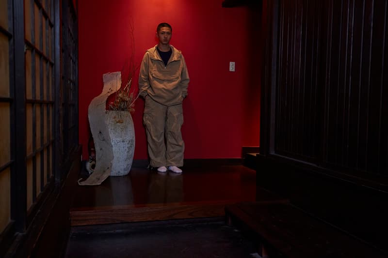 KUON tokyo japan collection fall winter 2019 lookbook denim patchwork sakiori