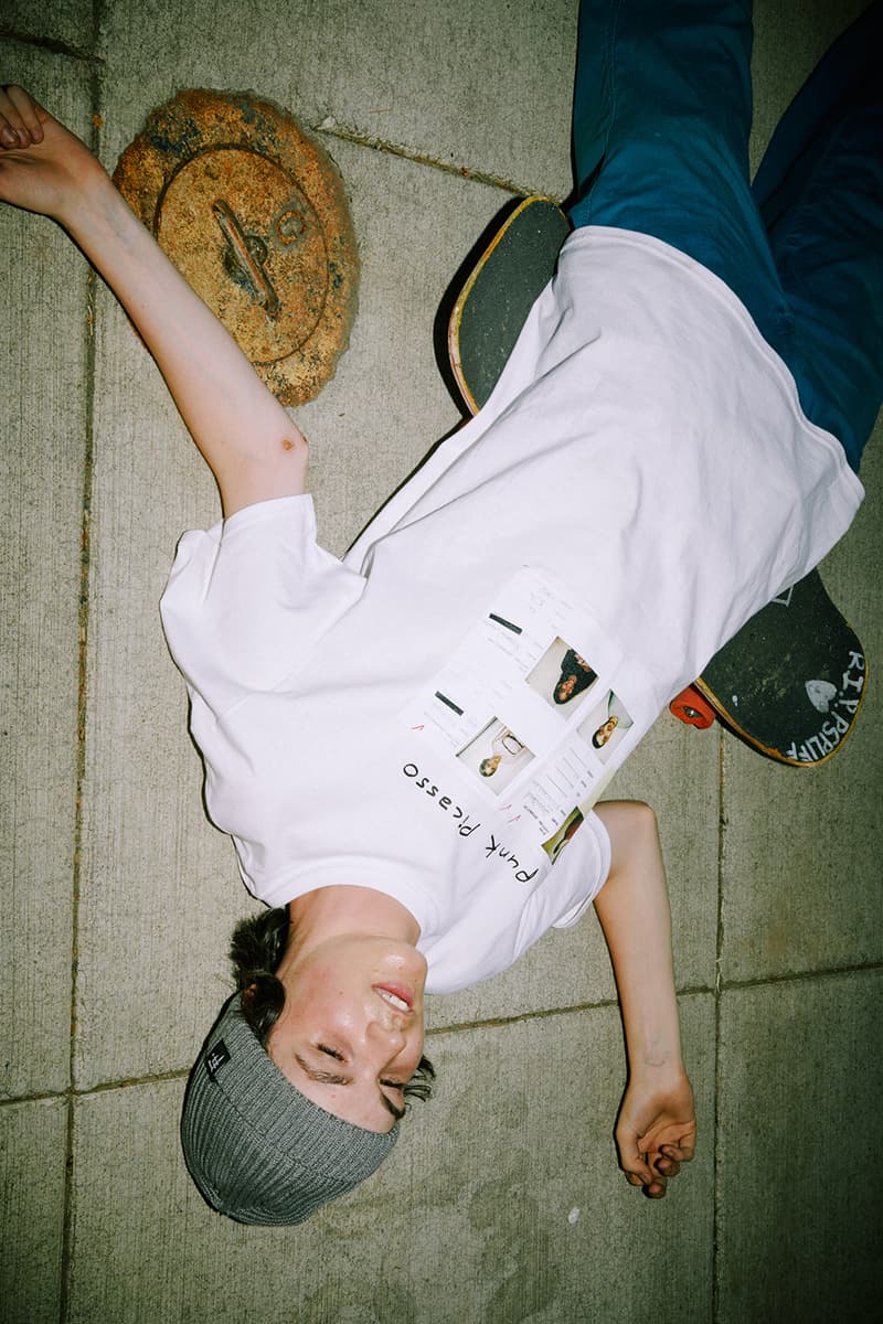 Larry Clark F-FLAGSTUF-F 2019 Capsule Collection kids tulsa bully youth angst delinquent filmmaker irreverent 90s Japanese graphics tokyo streetwear Punk Picasso Art book