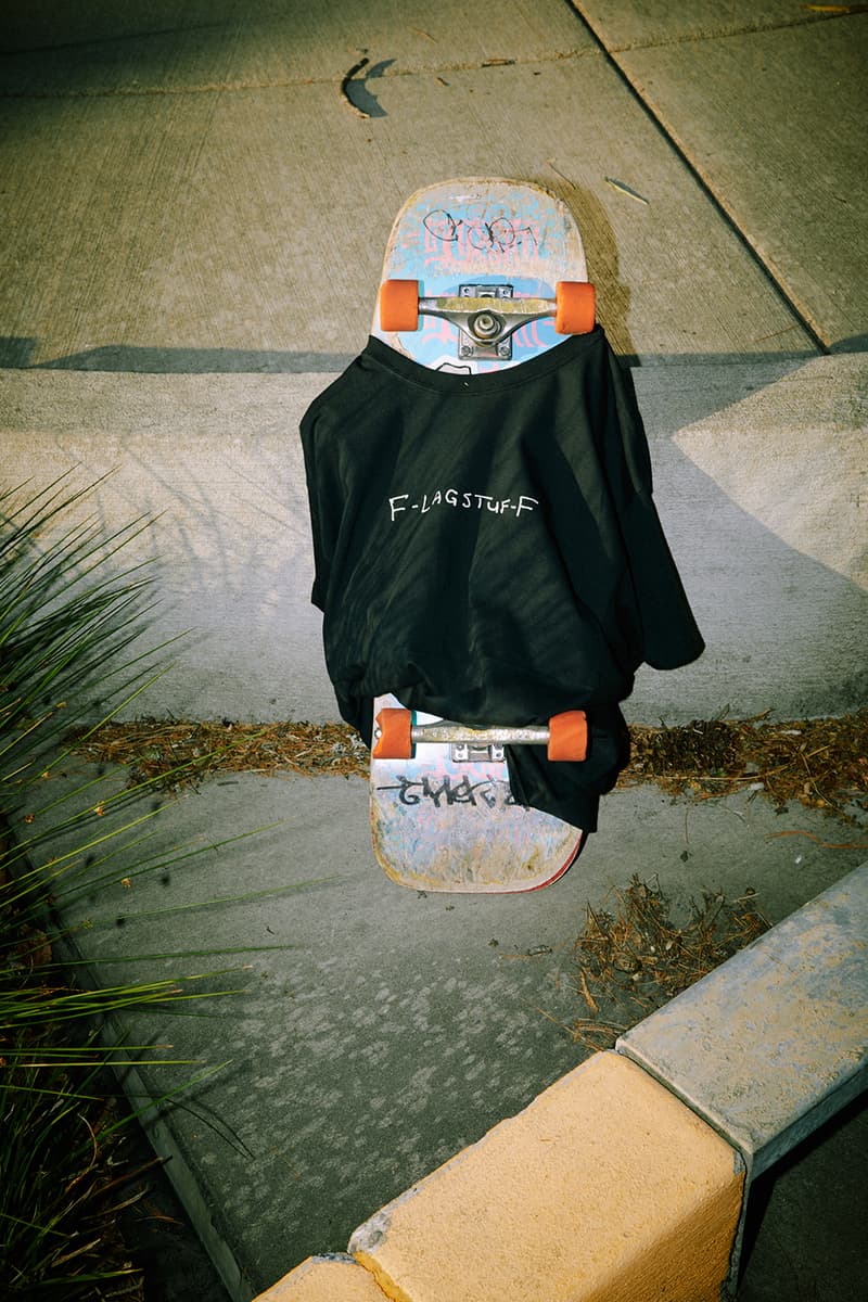 Larry Clark F-FLAGSTUF-F 2019 Capsule Collection kids tulsa bully youth angst delinquent filmmaker irreverent 90s Japanese graphics tokyo streetwear Punk Picasso Art book