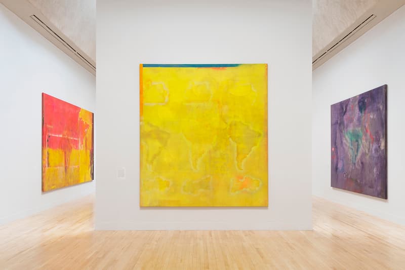 Late at Tate Britain: "Passage" Frank Bowling Augmented Reality Exhibition Eight AR Filters Animated Paintings Displays Smartphones UK London Gallery