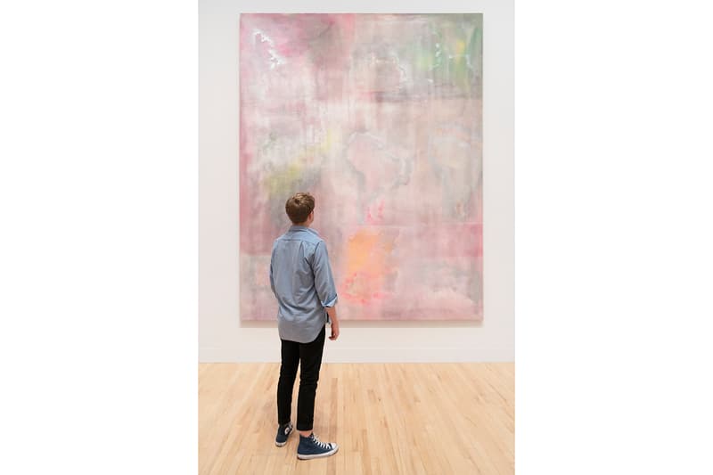 Late at Tate Britain: "Passage" Frank Bowling Augmented Reality Exhibition Eight AR Filters Animated Paintings Displays Smartphones UK London Gallery