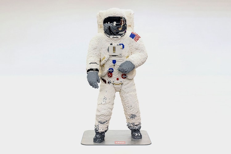 LEGO Builds Life-Size Astronaut to Celebrate Apollo 11