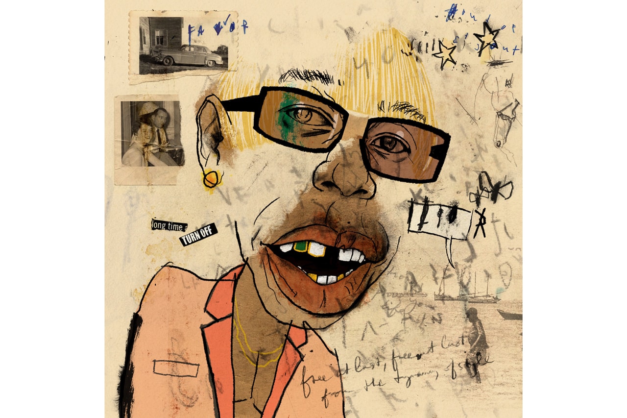 lewis rossignol artist artworks illustrations pen and paper tyler the creator igor sketches mixed media drawings profile